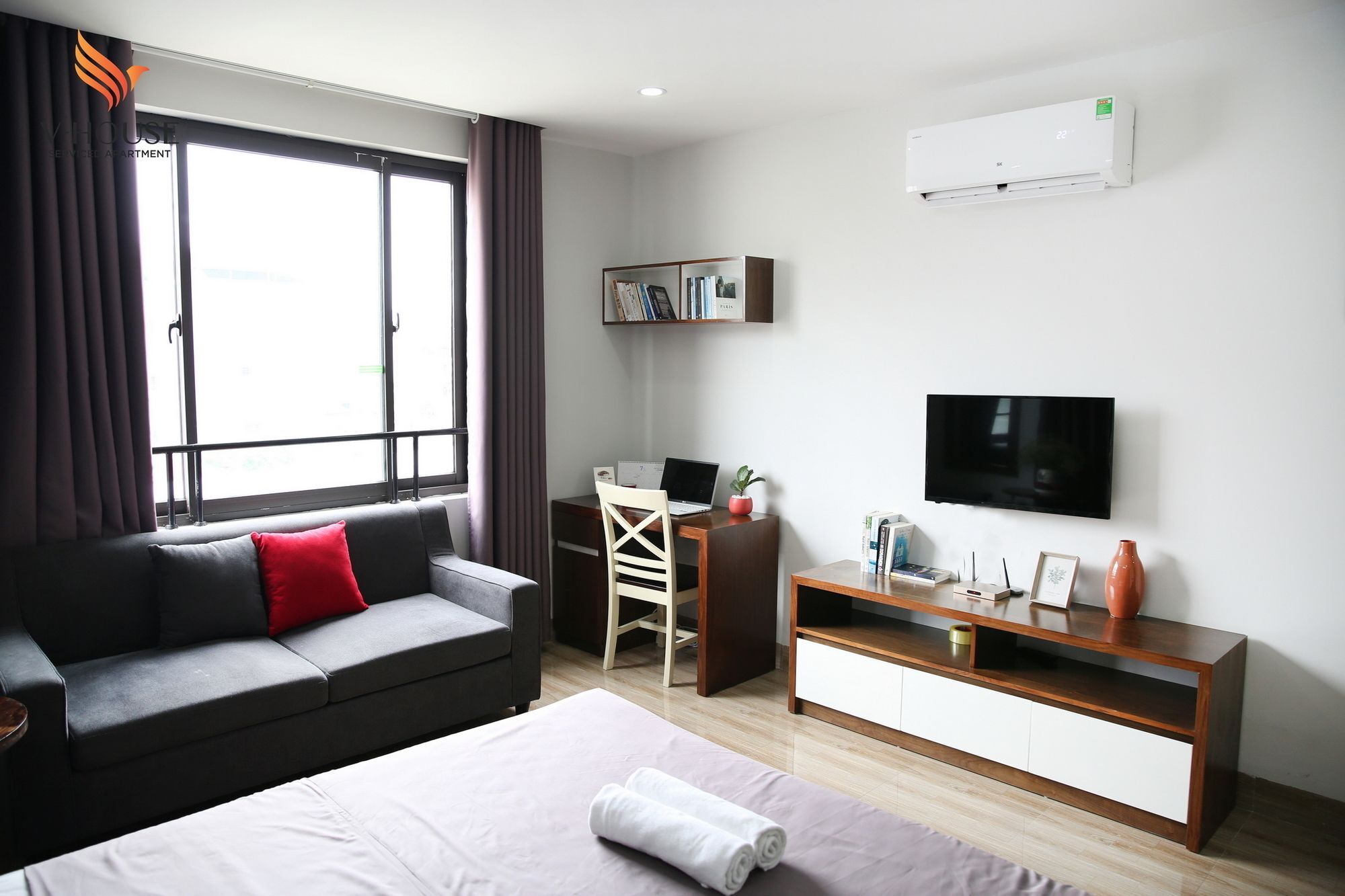 V House 6 Serviced Apartment Hanoi Esterno foto