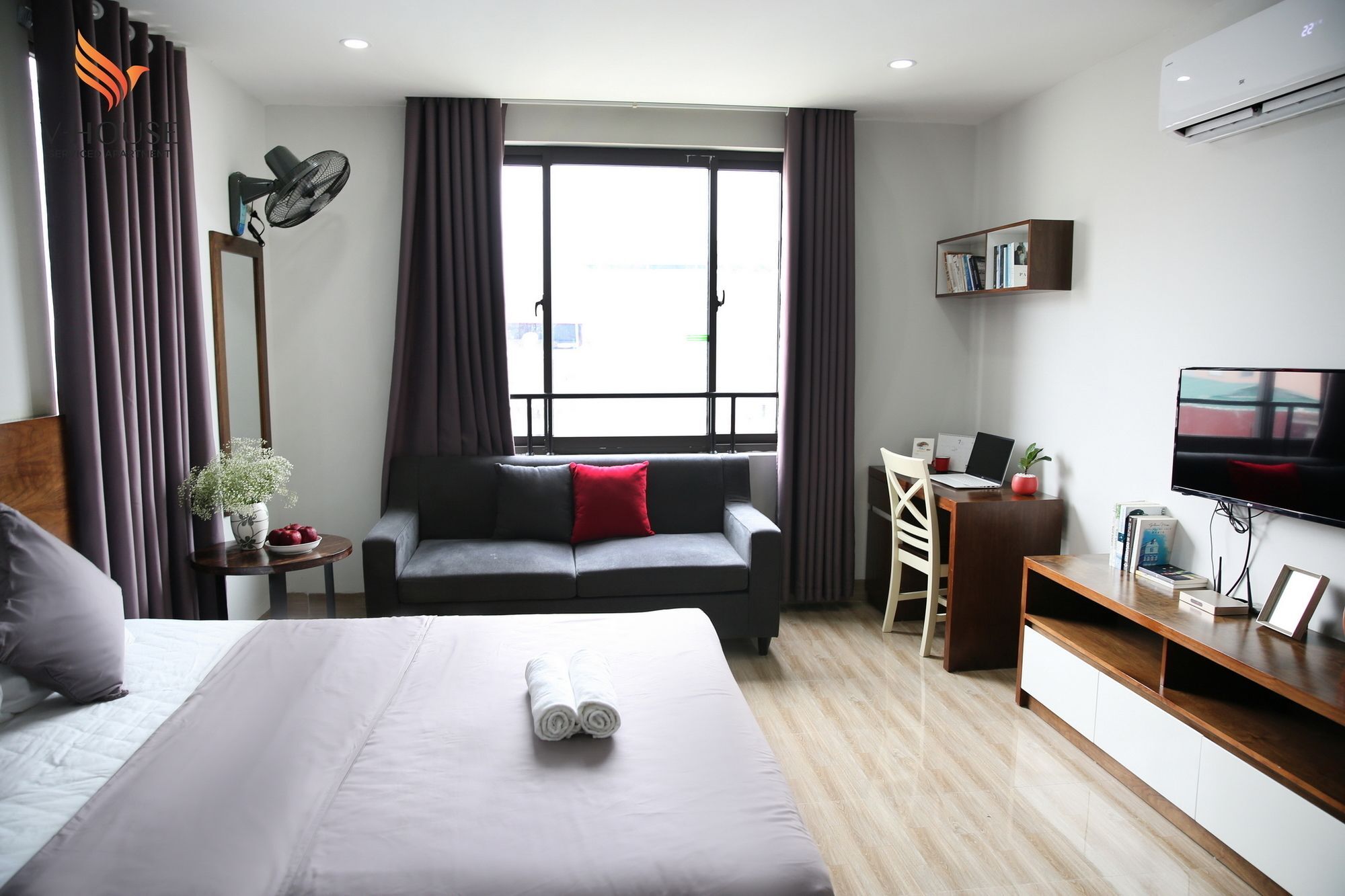 V House 6 Serviced Apartment Hanoi Esterno foto