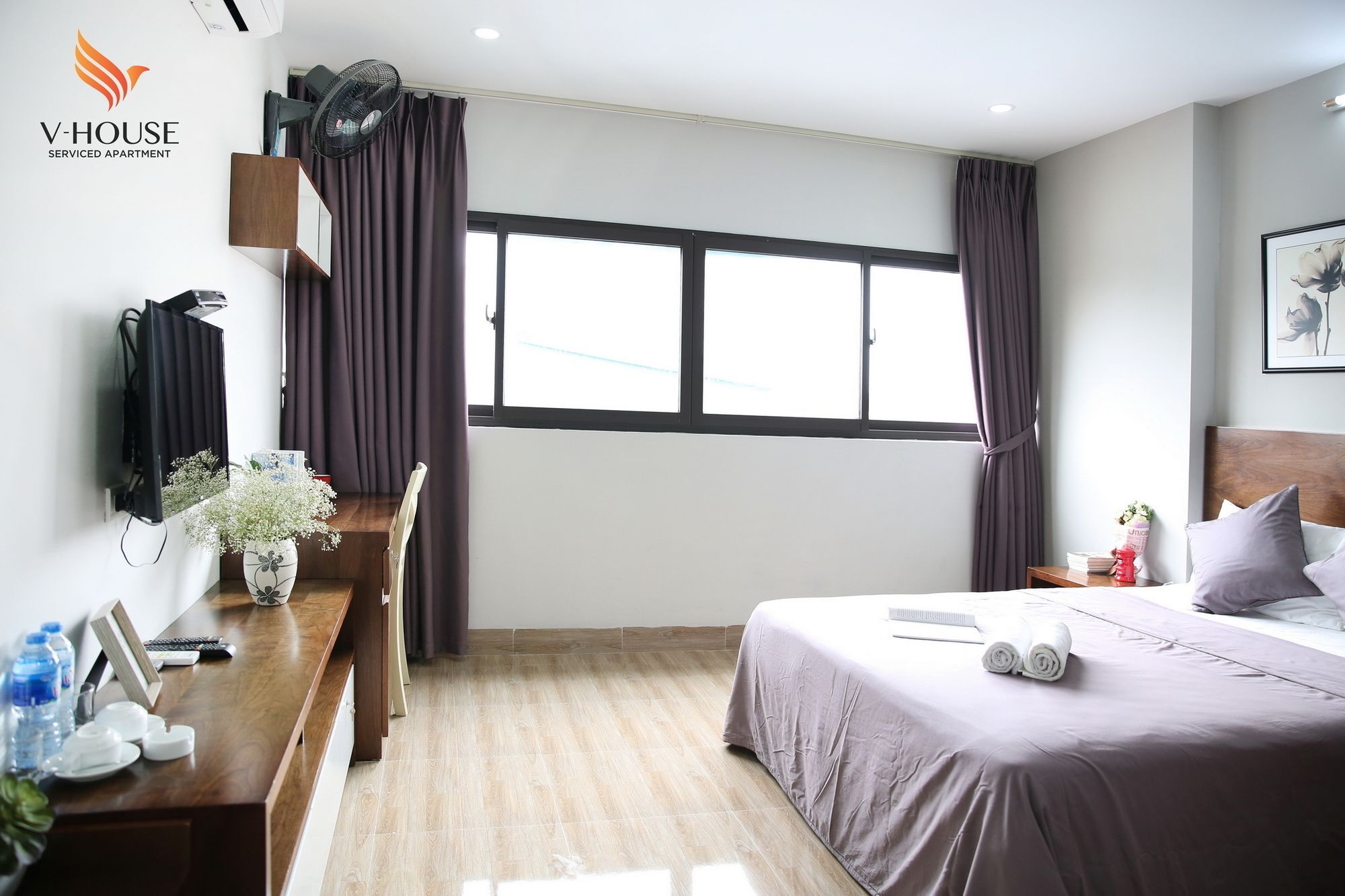 V House 6 Serviced Apartment Hanoi Esterno foto