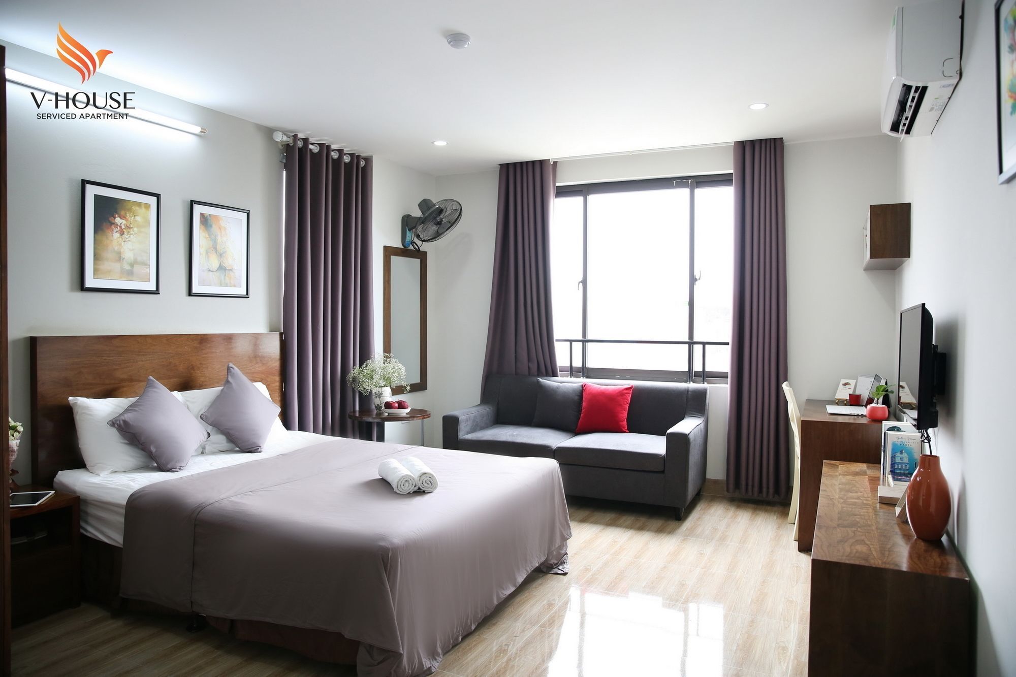 V House 6 Serviced Apartment Hanoi Esterno foto
